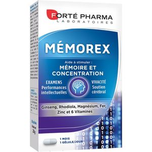 Forté Pharma Memorex 30 Capsules