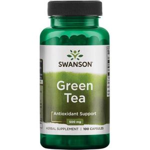 Swanson - Green Tea - 500 mg - 100 Capsules
