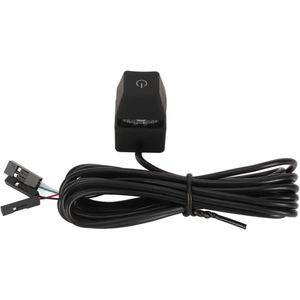 Eenvoudig te Installeren ABS Power Switch voor PC - Blauwe Schakelaar - 66 ft - Mechanische Toetsen - kantoor en Przemysł i nauka