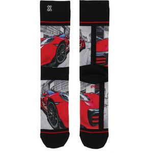 XPOOOS sokken bamboe speed red multi - 39-42