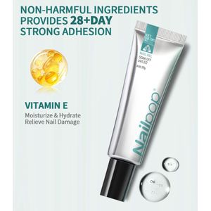 Soft gel UV Nagellijm voor Tips 20 ml - Nail Glue - Nagellijm UV gel - Tip Lijm Nagels - Nagel Lijm voor Tips - Zomer versie - Tip Lijm - Tiplijm