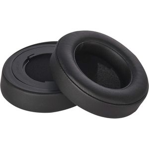 Vervangende oorkussens voor compatibele hoofdtelefoons - Zwart, Eiwitleer en Memory Foam
