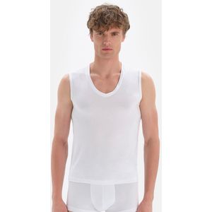 Dagi - Onderhemd - Wit - Jersey - Mouwloos
