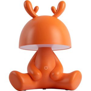 Leitmotiv Tafellamp Deer - Oranje - 22x17x27cm - Scandinavisch