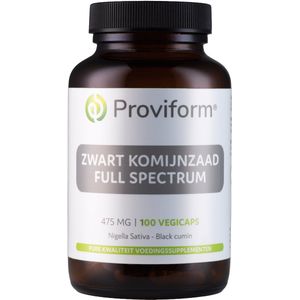 Proviform - Komijnzaad - Capsules - Zwart - 100 Stuks