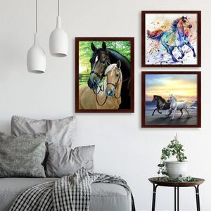 Diamond Painting Paard / Horse Diamond Painting set for adults and children 3 pieces 30 x 40 cm