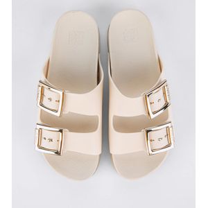 Zaxy Partner Slippers Dames - Off White - Maat 40