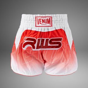 Venum x RWS 2.0 Muay Thai Shorts Wit Rood - XS