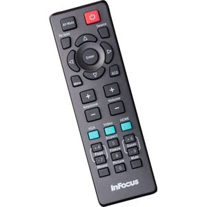 Afstandsbediening geschikt voor de INFOCUS IN126x beamer, vervangt HW-NAVIGATOR-5 / 45.76U01G012 B