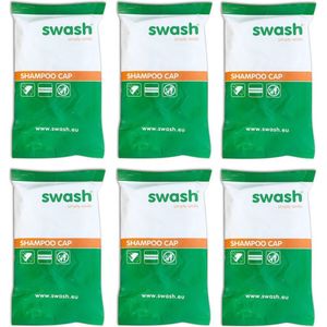Swash - Shampoo Cap - Parfumvrij - 6x1 voordeelverpakking
