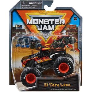 Hot Wheels Monster Jam truck El Toro Loco - monstertruck 9 cm schaal 1:64
