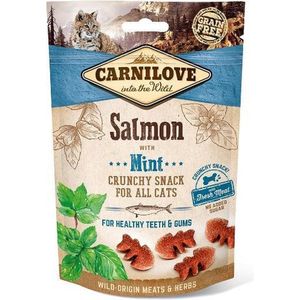 Carnilove Crunchy Snack Salmon Mint 50gr