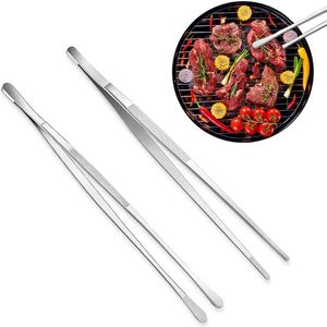 Keukentang voor Grillen - Roestvrij Staal - 2 Stuks