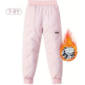 Nivard Skibroek - Skipak - Snowboard Broek - Winterbroek - Sneeuwbroek - Kinderen - Meisjes - Wintersport - Roze - 15 tot 16 Jaar