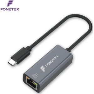 FoneTex Ethernet Adapter USB C Kabel 1000 Mbps Gigabit