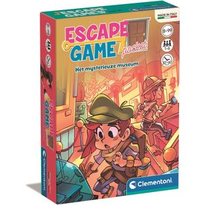Clementoni Bordspel - Escape Game - Het Mysterieuze Museum - Gezelschapsspel voor Familie - Kinderen vanaf 8 Jaar