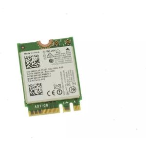 Intel Wireless-AC 3165 Dual Band WLAN WiFi 802.11 ac/a/b/g/n + Bluetooth 4.0 M.2 Card - MHK36