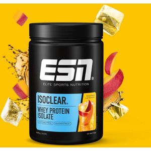 ESN Isoclear Whey Protein Isolate, Mango Peach Iced Tea, 908 g