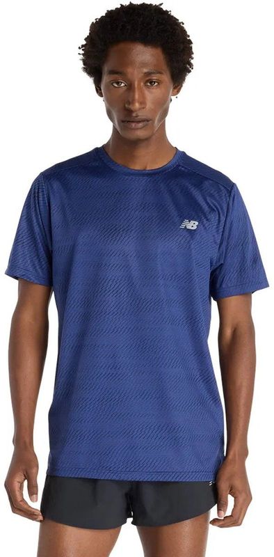 New Balance - Mt53217 - T-shirt - Korte Mouwen