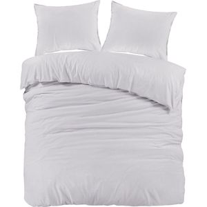 Day Dream Jeans Stitch - Dekbedovertrek - Lits-jumeaux - 240 x 200/220 - Lichtgrijs
