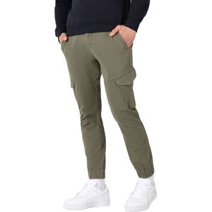 TIMEZONE Heren Cargo Broek REGULAR BROOKLYNTZ regular/straight Olijf 29W / 32L Volwassenen