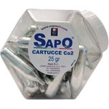 SapO container Co2-patronen - luchtpatronen 12gr. 60 stuks