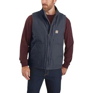 Duck Bodywarmer met Sherpa-voering voor Heren - Losse Pasvorm en Handige Opbergruimtes