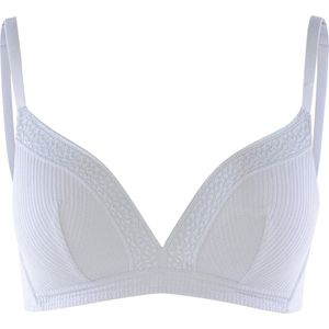 DIM - Cotton Lace - Soft-BH - Himmelblauw