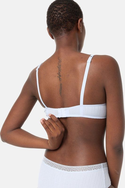 DIM - Cotton Lace - Soft-BH - Himmelblauw