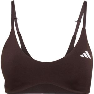 adidas Performance Optime Essentials Workout Light Support Bra - Dames - Bruin
