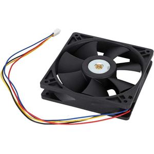 Koelventilator 3000 rpm Lichtgewicht industriële koelventilator Warmteafvoer Brede toepassing Slijtvast Gemakkelijk te installeren voor server met DC-ontwerp.