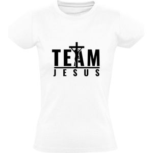 Team Jesus Dames T-shirt | Jezus | Christendom | Christelijk | Geloof | Bijbel | Christen | Kerk | shirt