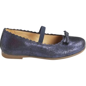 Leren Ballerina's - Goud - Metallic Leer