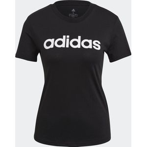 adidas Sportswear Essentials Slim Logo T-Shirt - Dames - Zwart- XL