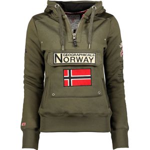 Geographical Norway Hoodie / Pullover Gymclass Db Men 100 Kaki-L