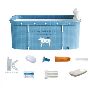 Opvouwbare badkuip voor volwassenen 120 x 55 cm - Ideaal voor warme en koele baden