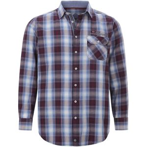 Jan Vanderstorm - KAITAR - Overhemd - Rood - 100% Katoen - +Fit