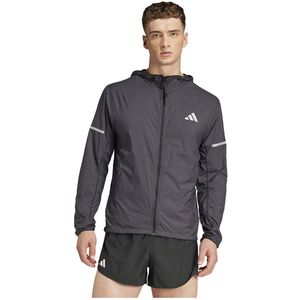 adidas - Ultimate Running - Hardloopjas - Grijs - UV-bescherming - Slanke Pasvorm