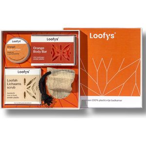 Luxe Cadeauset Orange – Body Bar - Body Lotion - Scrub - Duurzaam - Vegan & Plasticvrij Verzorgingspakket