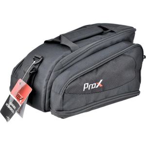 Bagagedragertas Trunkbag ProX Sport Design - Enkele Fietstas - 7-15Liter - Zwart