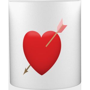 Akyol - Hartjes Mok met opdruk - Liefdes Mok gepersonaliseerd- Valentijn cadeautje voor hem - Valentijn cadeautje voor haar - Valentijnsdag cadeau - Valentijn cadeautje love - Valentijnsdag voor mannen