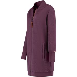 MGO - Rosan - Halflang Outdoorvest - Fleece - Paars