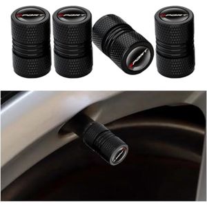 Universele luchtlekvrije ventieldoppen voor autobanden - 4 stuks - ideaal voor SUV, fiets en motorfiets