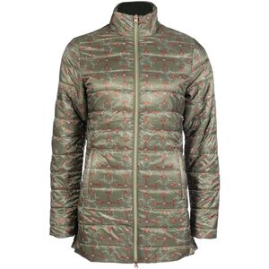 Gewatteerde jas hkm met bitjes print maat xl