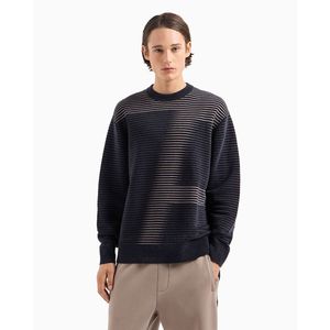 Trui - Gestreept - Knitwear - Lange Mouw - Normale Pasvorm