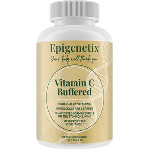 Epigenetix - Vitamine C Gebufferd - 150 Capsules - Vol krachtige antioxidant, mild voor de maag