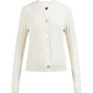 DreiMaster Klassik Gebreid vest  lichtbeige