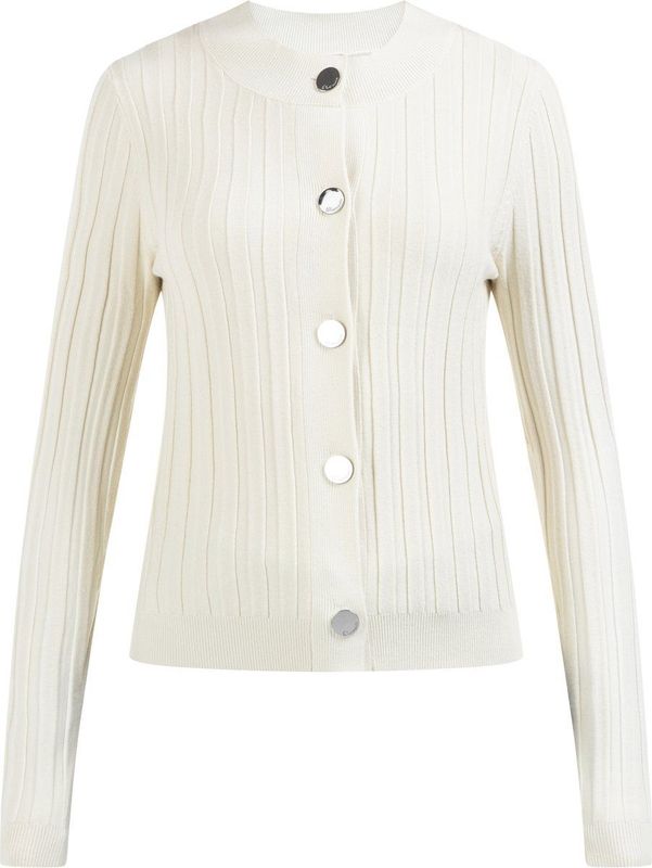 DreiMaster Klassik Gebreid vest  lichtbeige