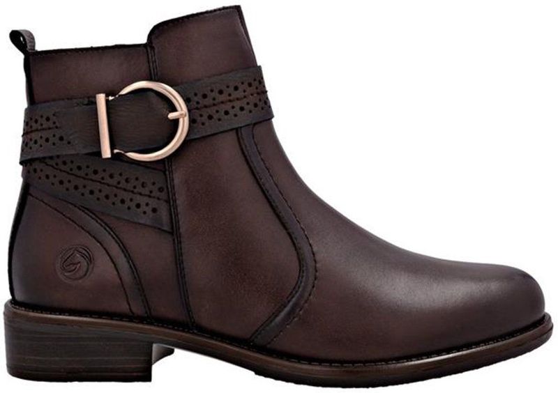 Remonte - D0F81 - Enkellaarzen - Nougat