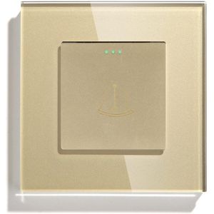 MECHANISCHE BEL/PULSSCHAKELAAR GOUD